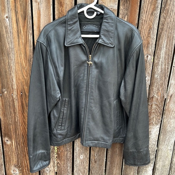 Camel cigarette leather jacket Clearance